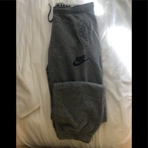 Gray Nike joggers!